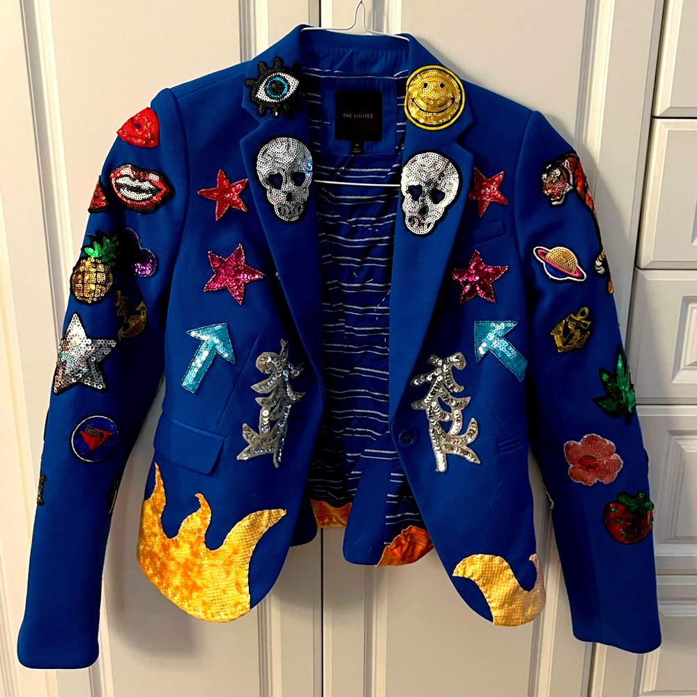 Harley Quinn cosplay Halloween jacket